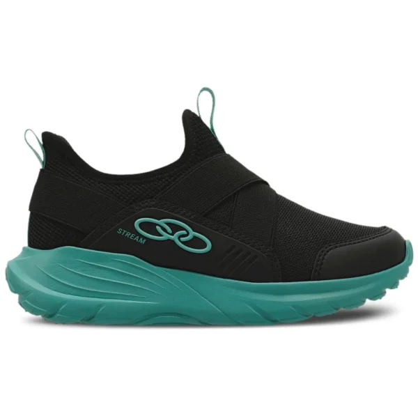 CALZADO OLYMPIKUS STREAM (NEGRO-TURQUESA) 253