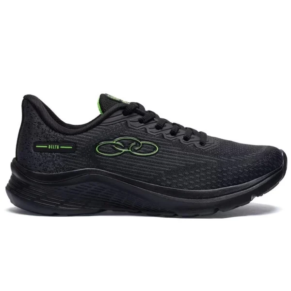 CALZADO OLYMPIKUS DELTA KIDS (NEGRO-VERDE) 134