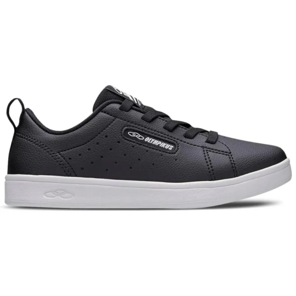 CALZADO OLYMPIKUS ONLY 2 INFANTIL (PRETO-BRANCO) 200