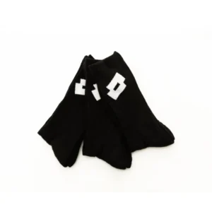 MEDIA LOTTO CREW BLACK WHITE H0423-BL-WH