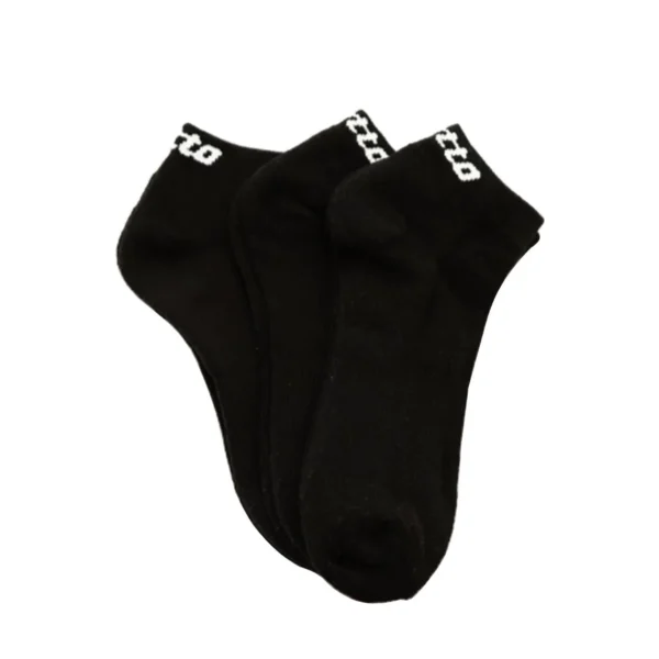 MEDIA LOTTO LOW CUT BLACK WHITE H0425-BL-WH