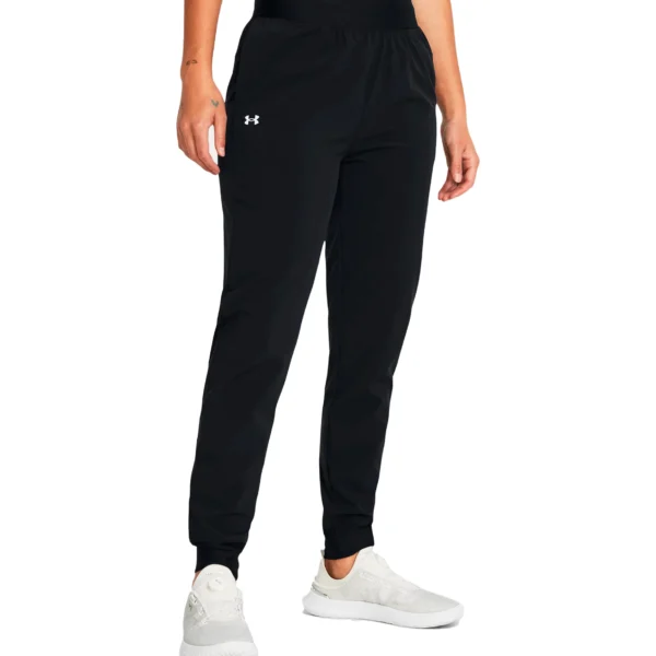 JOGGER W UA RIVAL HIGH-RISE WOVEN PANTS 1382727-001