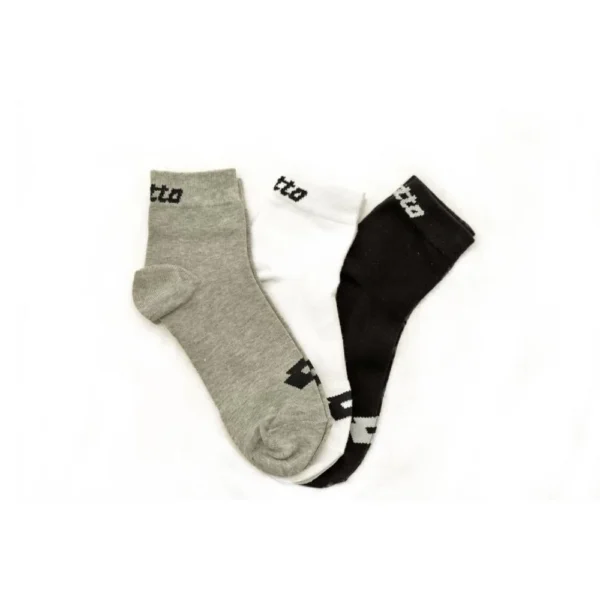 MEDIA LOTTO LOW CUT H0432-WH-BL-GY