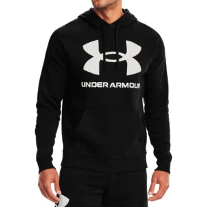 ABRIGO UA RIVAL FLEECE BIG LOGO HD-BLK 1357093001