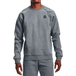ABRIGO UA RIVAL FLEECE CREW-GRY 1357096012
