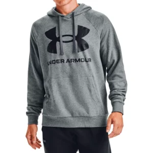 ABRIGO UA RIVAL FLEECE BIG LOGO HD-GRY 1357093012