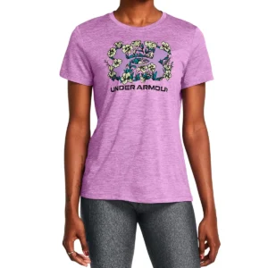 REMERA UA W FLOWER TECH TWIST SS 1386044560