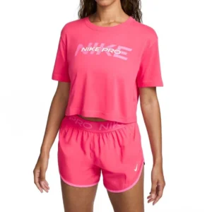 REMERA W NK PRO SS CRP TEE FA24 HF0762629