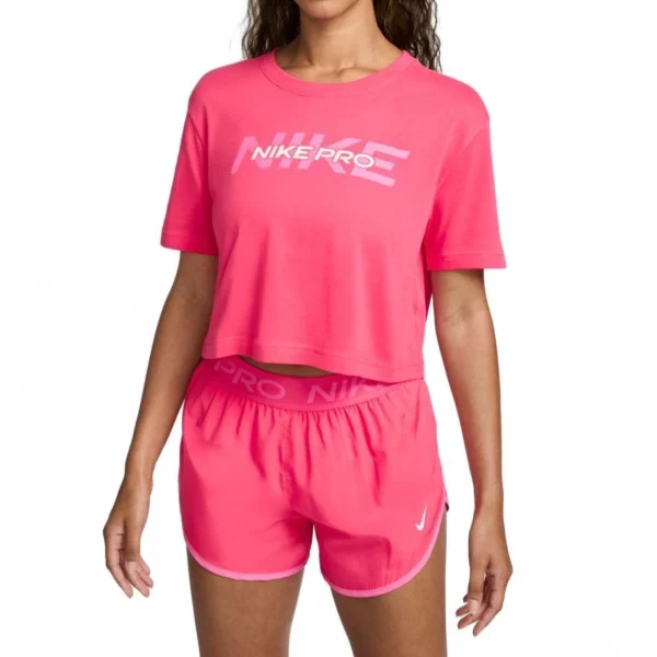 REMERA W NK PRO SS CRP TEE FA24 HF0762629