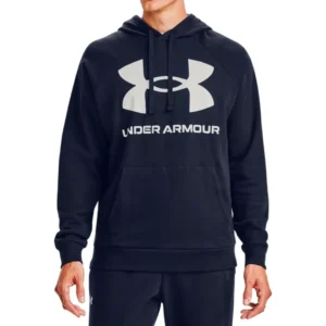ABRIGO UA RIVAL FLEECE BIG LOGO HD-BLU 1357093410