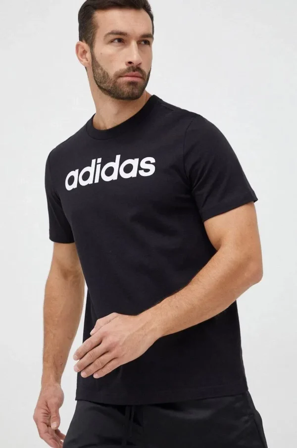REMERA ADIDAS M LIN SJ T NEGRO IC9274